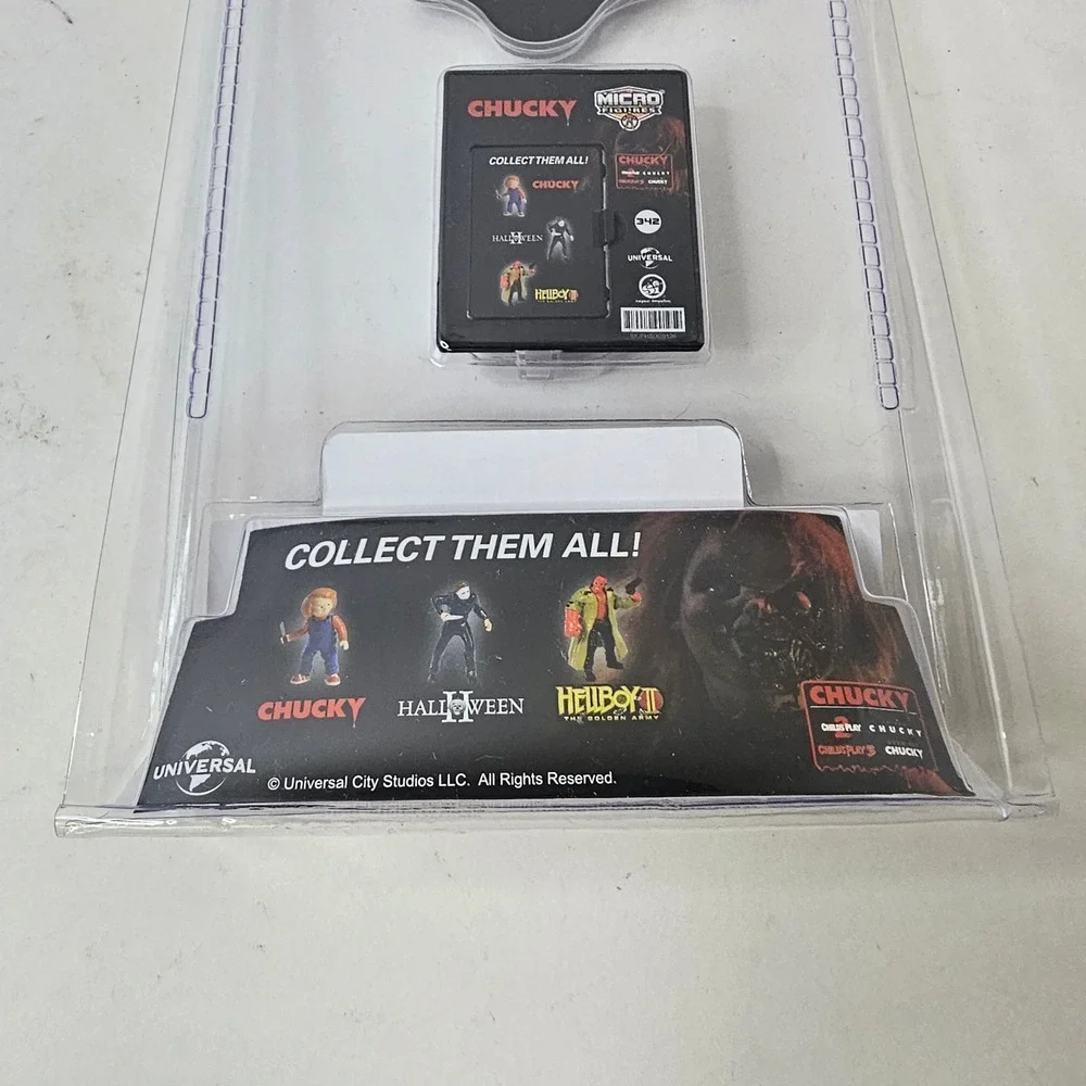 Worlds Smallest Micro Figures Chucky Horror Mini Action Figure 5039 New